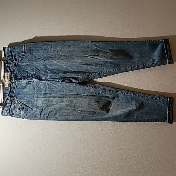 Vintage LEVI 550 Y2K Relaxed Tapered Straight Leg Classic Retro Blue Jeans 12L - Picture 3 of 16